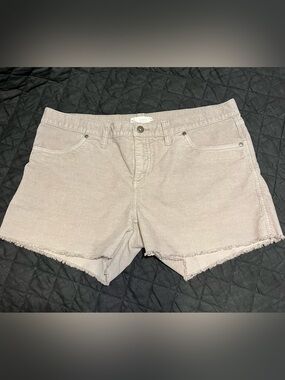 Like New - Carve Designs Oahu 4” Corduroy Shorts - Gray